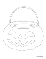 Coloring pages theme-Pumpkins