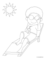 Coloring pages theme-Sunshine 2026