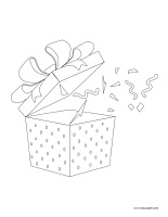 Coloring pages theme-Surprises