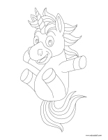 Coloring pages theme-Unicorns 2026