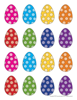 Colourful eggs