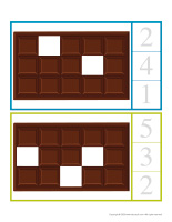 Counting cards-Chocolate factory