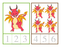 Counting cards-Dragons-1
