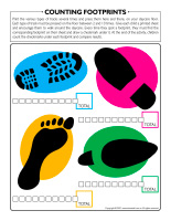 Counting footprints