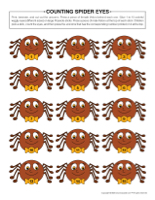 Counting spider eyes