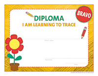 Diploma-I am learning to trace