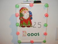 Dry-erase Advent calendar-1