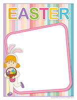 Easter frame