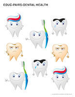 Educ-pairs-Dental health