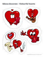 Educa-decorate-Colourful hearts-1