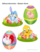 Educa-decorate-Easter farm