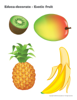 Educa-decorate-Exotic fruit-2