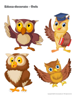 Educa-decorate-Owls