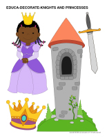 Educa-decorate-knights and princesses-2