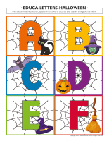 Picture clue story-Trick or treating Educa-letters-Halloween 2022