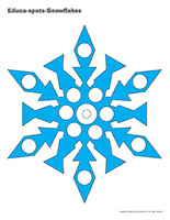 Educa-spots-Snowflakes