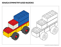 Educa-symmetry-Lego blocks