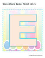 Educa-theme-Easter Pastel colors