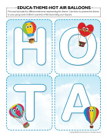 Educa-theme-Hot air balloons