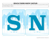 Educa-theme-Snow castles