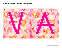 Garland-Valentine?s Day Educa-theme-Valentine’s Day