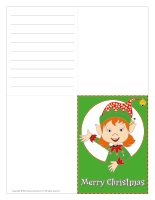 Elves greeting card Color-1