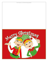 Elves greeting card Color-2