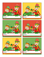 Photo album-Elves-2 Elves-nametags