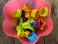 Exploring colorful clay cutters without clay-2