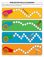Fine motor skills-Cannons
