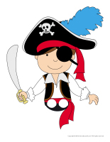 Finger puppets-Pirates