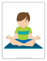 Game Illustrated yoga poses-1