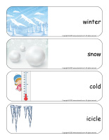 Giant word flascards-Snow-2025-1