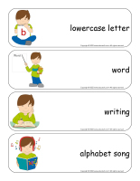 Giant word flashcards-Alphabet-2