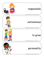 Giant word flashcards-Autonomy-1