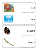 Giant word flashcards-Autumn-3