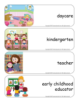 Giant word flashcards-Back to school-1