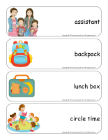 Giant word flashcards-Back to school-2