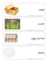 Giant word flashcards-Cardboard-2