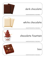 Giant word flashcards-Chocolate factory-2