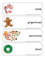 Giant word flashcards-Christmas Baking-3