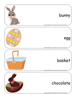 Giant word flashcards-Easter-1