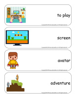 Giant word flashcards-Electronic games-2