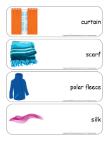 Giant word flashcards-Fabric-3