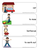 Giant word flashcards-Father’s Day-1