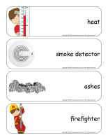 Giant word flashcards-Fire-2