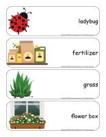 Giant word flashcards-Garden-3