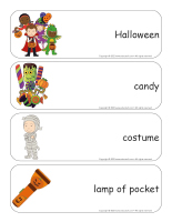 Giant word flashcards-Halloween 2022-1