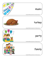 Giant word flashcards-Happy New Year 2022-2