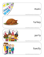 Giant word flashcards-Happy New Year 2023-2